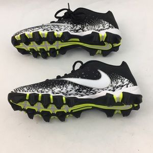 NIKE VPR Vapor Fastflex Football Cleat Black White
